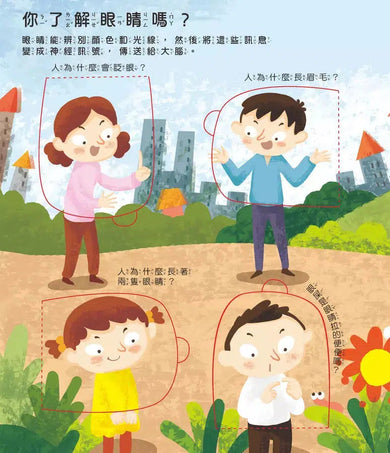 眼睛呢? 翻翻書-非故事: 常識通識 General Knowledge-買書書 BuyBookBook