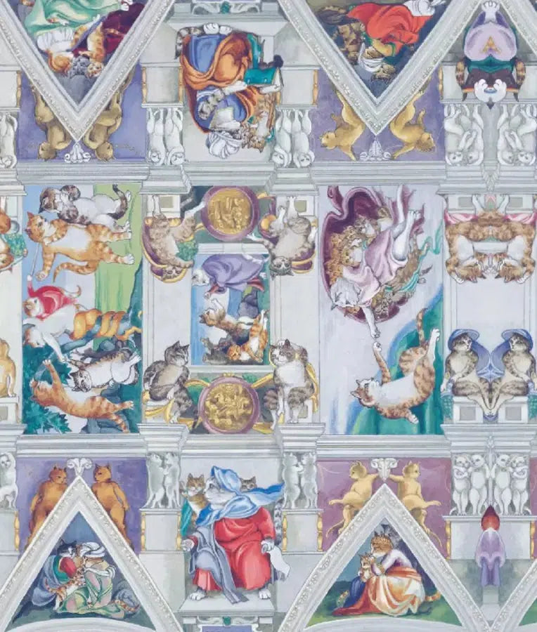 藝術傑作裡的藝之貓(隨書附贈 經典藝之貓明信片乙張,二款隨機出貨)-非故事: 藝術宗教 Art & Religion-買書書 BuyBookBook