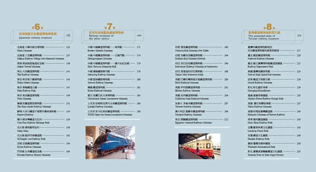 世界鐵道大探索1:世界的鐵道博物館【全新增訂版】收錄全球70座鐵道博物館+臺灣12個潛力點 平裝書 Paperback