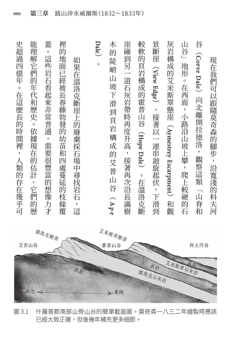 失落的三億年:史詩般的地質年代發現之旅 平裝書 Paperback