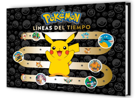 Cover of Pokémon. Líneas del tiempo (Colección Pokémon) / Pokémon Timelines: A Journey Through the Animated Series (ISBN 9788410050457)