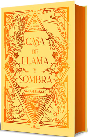 Cover of Casa de llama y sombra (Edición especial limitada cantos pintados) / House o f Flame and Shadow (Special Limited Edition Srayed Edges) (ISBN 9788410190603)