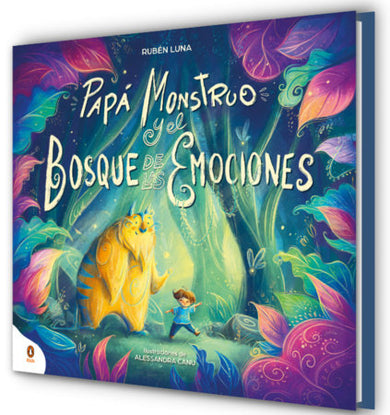 Cover of Papá Monstruo y el bosque de las emociones / Monster Dad and the Emotional Forest (ISBN 9788410318380)