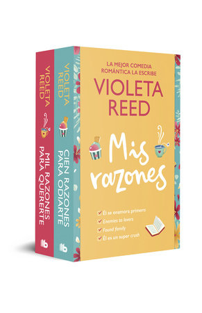 Cover of Pack Mis razones (Cien razones para odiarte; Mil razones para quererte) / My Reasons Pack (A Hundred Reasons to Hate You; A Thousand Reasons to Love You) (ISBN 9788410381124)