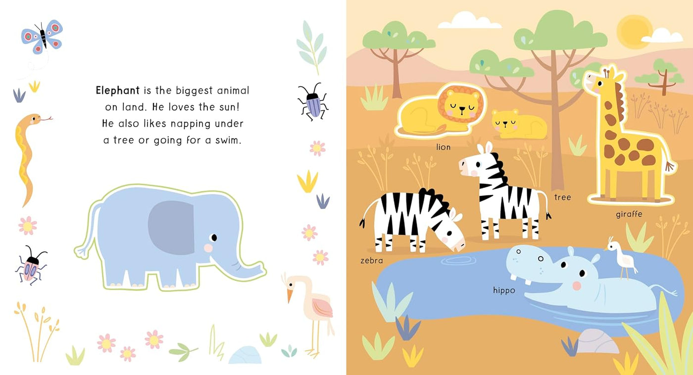 Animals From Around The World (My First Felt Sticker Book)
