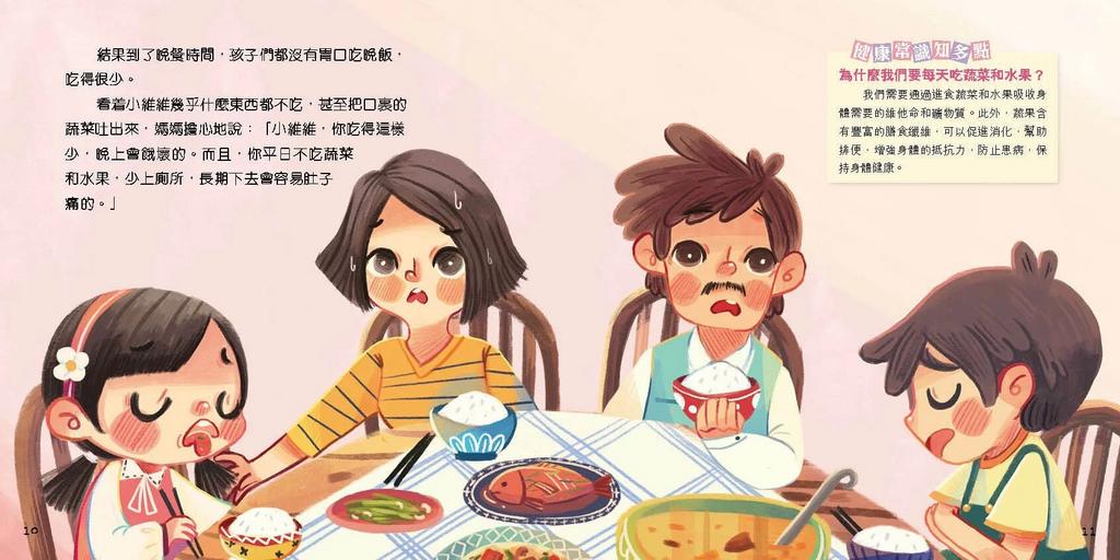我不挑食,營養均衡身體好!【10月31日截單, 預訂須時 2 - 4星期】-故事: 兒童繪本 Picture Books-買書書 BuyBookBook