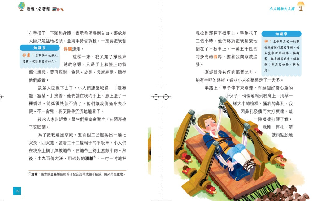 小人國和大人國(附思維導圖)(新雅.名著館)-故事: 劇情故事 General-買書書 BuyBookBook