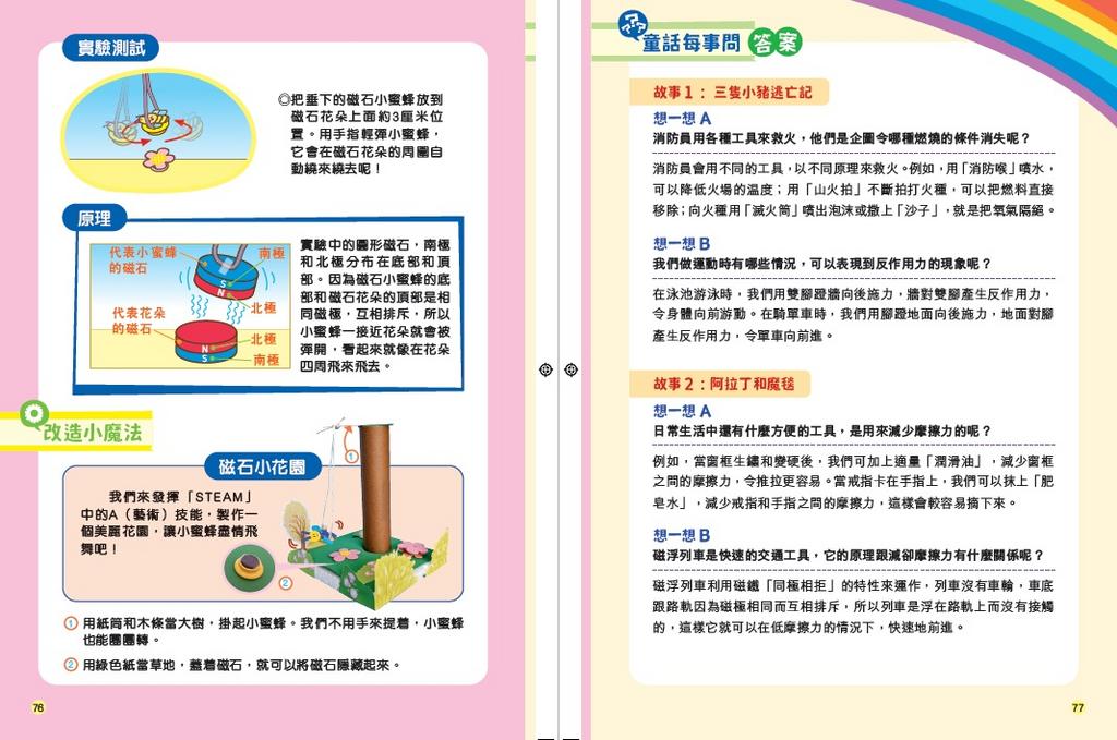 童話有STEAM1:無處不在的力-Children’s / Teenage general interest: General knowledge and interesting facts-買書書 BuyBookBook