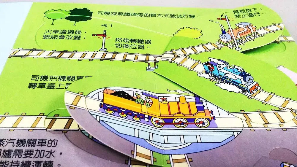 Look inside:各式各樣的火車 (翻翻書)-非故事: 常識通識 General Knowledge-買書書 BuyBookBook