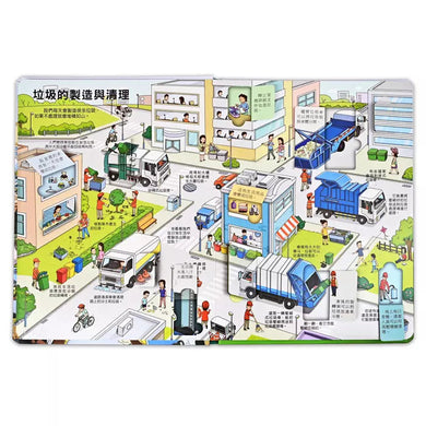 趣味科學知識翻翻書:揭秘垃圾-非故事: 科學科技 Science & Technology-買書書 BuyBookBook