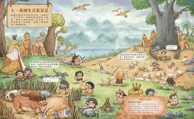 原始人的一天—很久很久以前我們吃什麼?(段張取藝)-非故事: 歷史戰爭 History & War-買書書 BuyBookBook