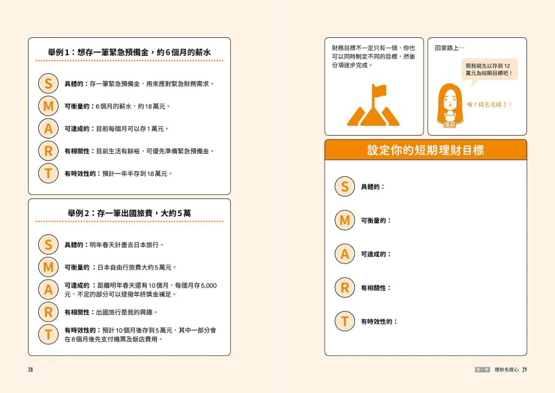 小資理財90秒【圖卡小劇場】:一看就懂的新手理財課,學會「儲蓄+保險+投資」,擺脫窮忙、存到第一桶金 平裝書 Paperback