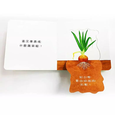蔬菜長大囉!(木下惠)-非故事: 動物植物 Animal & Plant-買書書 BuyBookBook