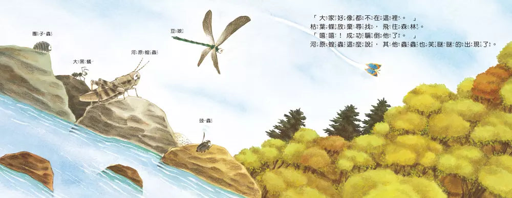 蟲蟲捉迷藏:沒有沒有、沒有躲在這裡唷 (福澤由美子)-故事: 兒童繪本 Picture Books-買書書 BuyBookBook