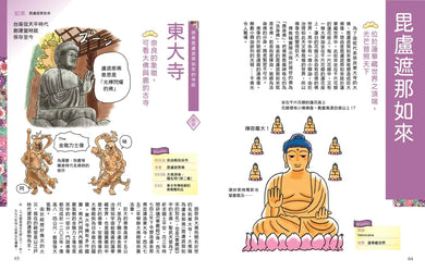 日本的佛像與寺院(插畫版完全指南) 平裝書 Paperback