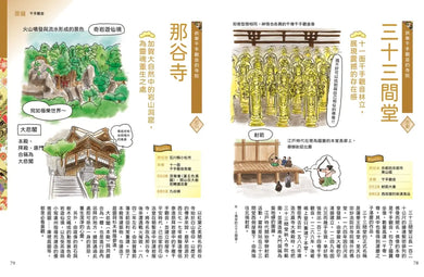日本的佛像與寺院(插畫版完全指南) 平裝書 Paperback