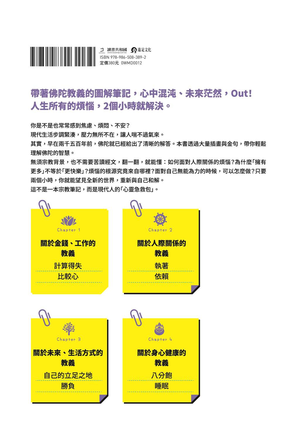 佛陀寫給你的解憂筆記:2個小時學會「放下」、懂得「看清」、開始「重新活出自己」 平裝書 Paperback