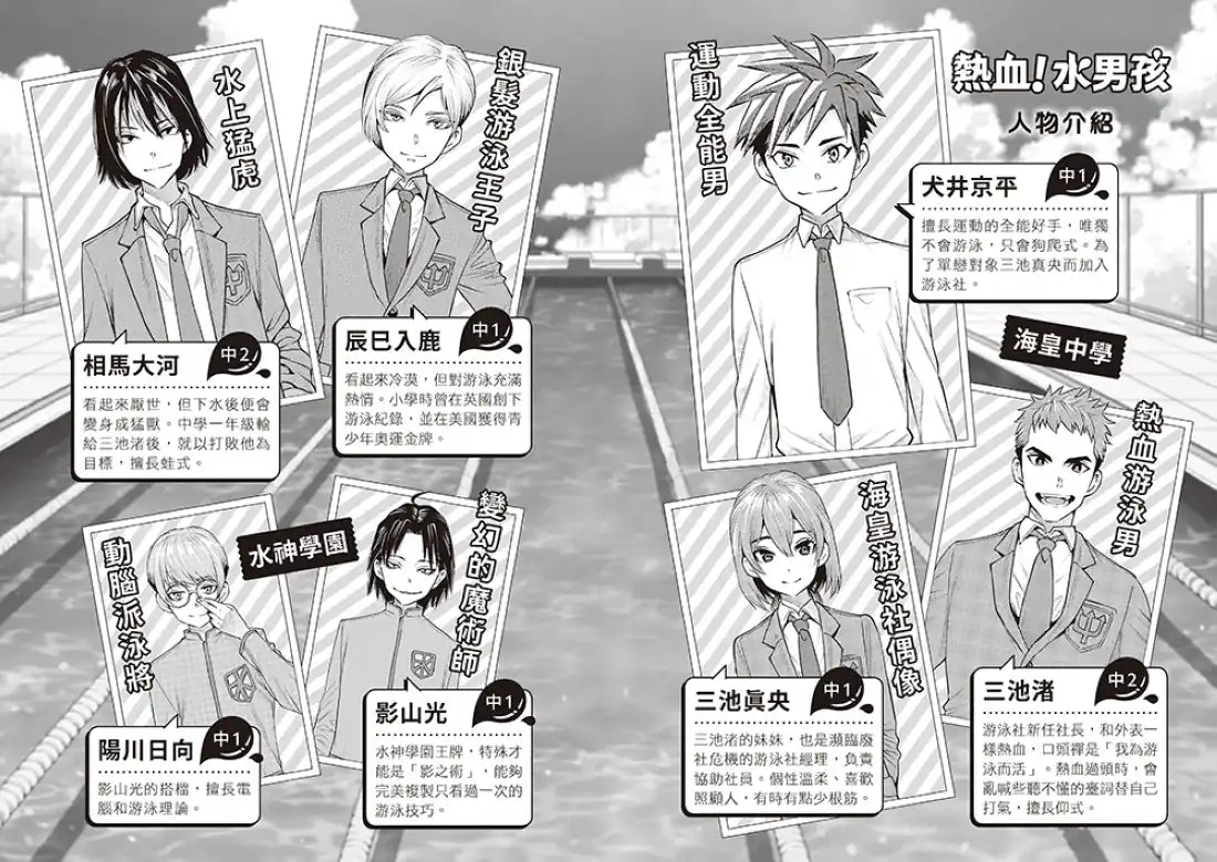 熱血!水男孩1:奮泳向前!無懼的狗爬式泳者(日本集英社未來文庫大賞) 平裝書 Paperback