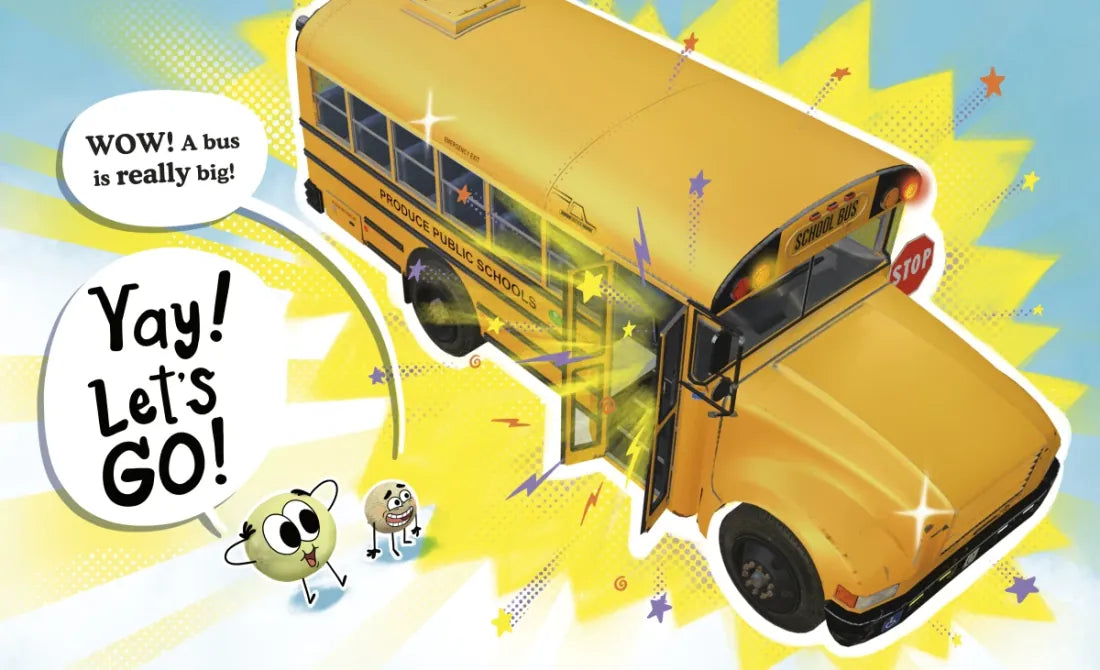 Cantaloupe and HoneyDo Take the Bus US - Hardback