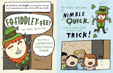 The Gingerbread Man and the Leprechaun Loose at School US - Hardback
