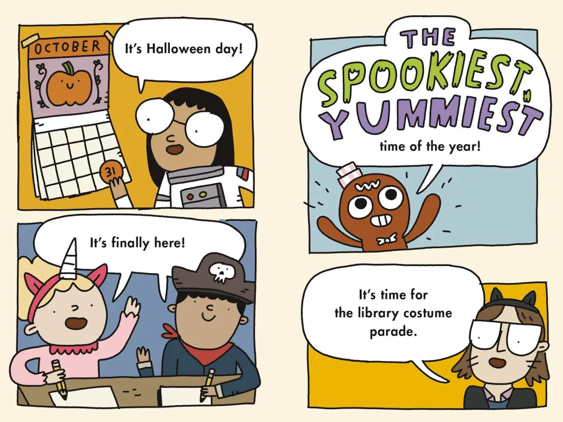 The Gingerbread Man: Trick-or-Treaters on the Loose: A Graphic Novel US - Paperback / softback