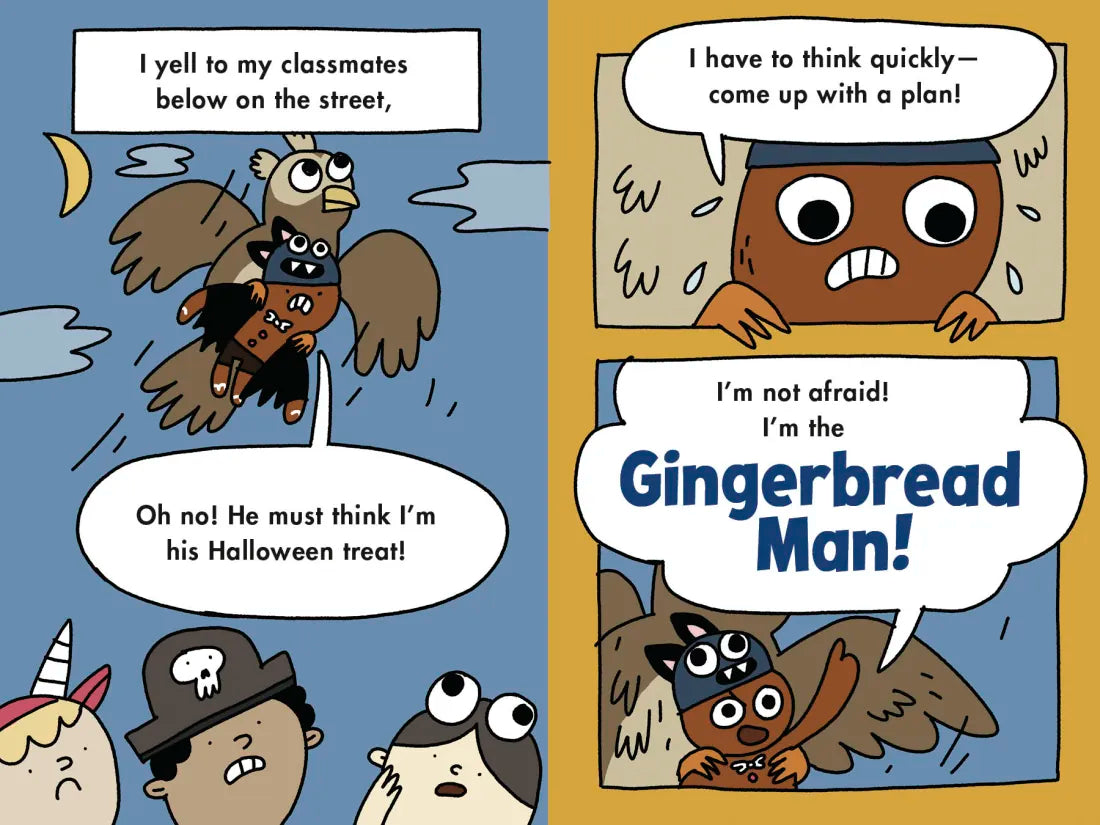 The Gingerbread Man: Trick-or-Treaters on the Loose: A Graphic Novel US - Paperback / softback
