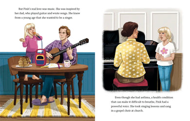 Pink: A Little Golden Book Biography US - Hardback