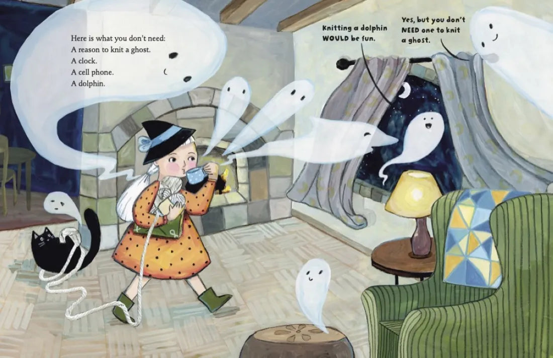 To Knit a Ghost US - Hardback