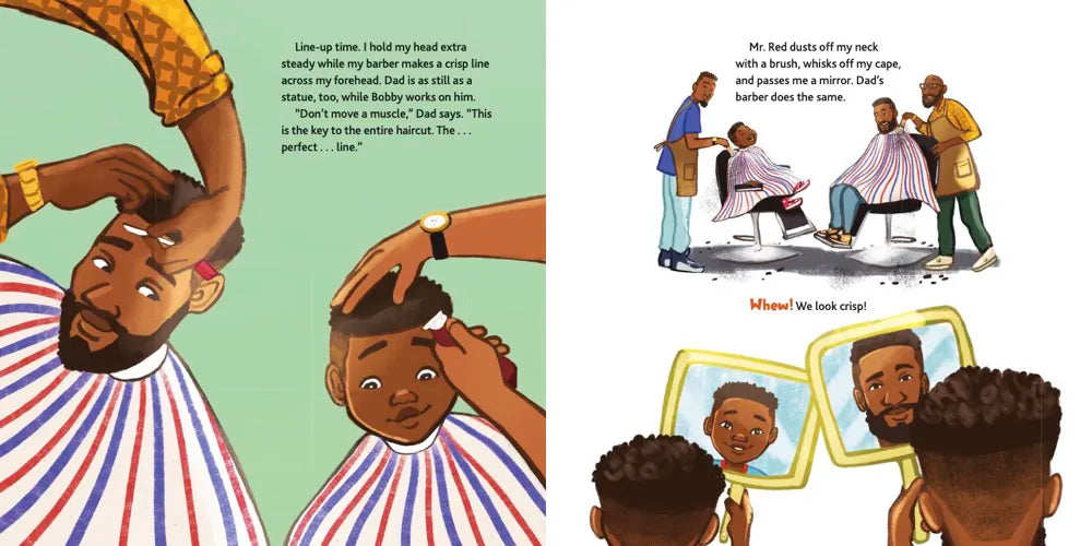 Haircut Day with Dad US - Hardback