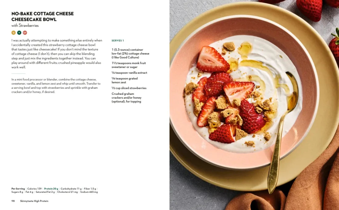Skinnytaste High Protein US - Hardback