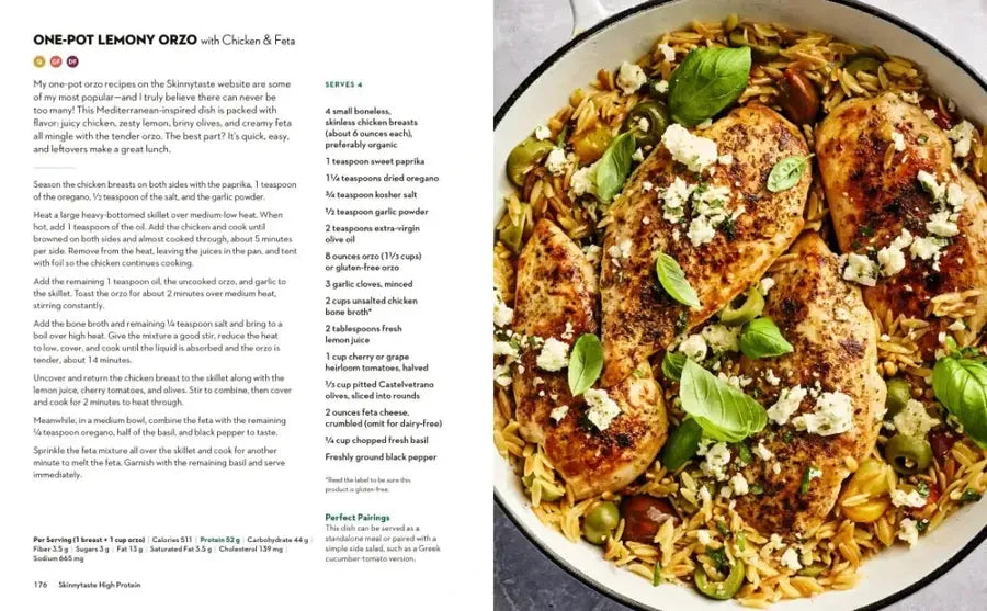 Skinnytaste High Protein US - Hardback