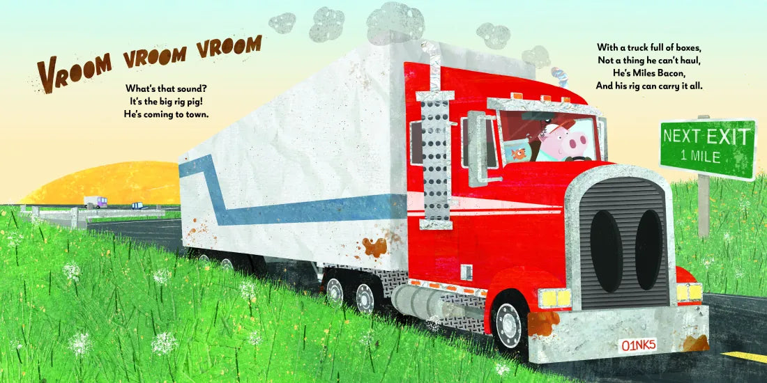 Big Rig Pig US - Hardback