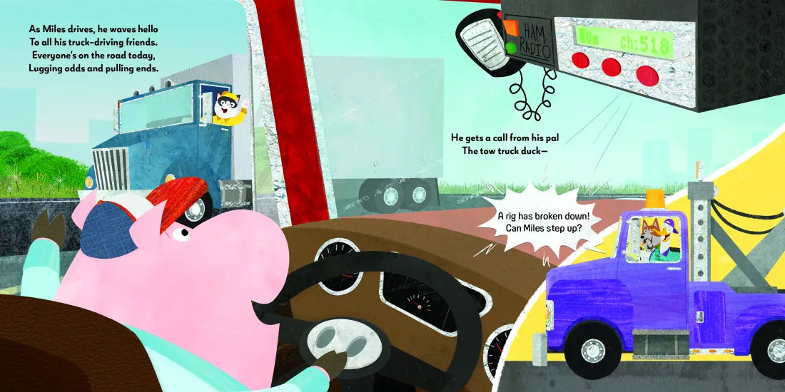 Big Rig Pig US - Hardback