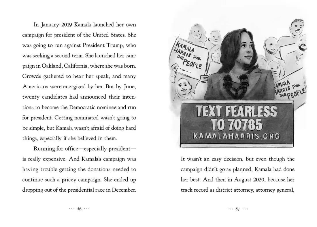 She Persisted: Kamala Harris US - Hardback