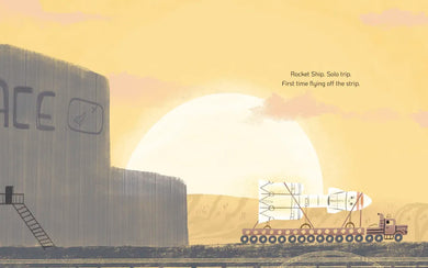 Rocket Ship, Solo Trip US - Board book