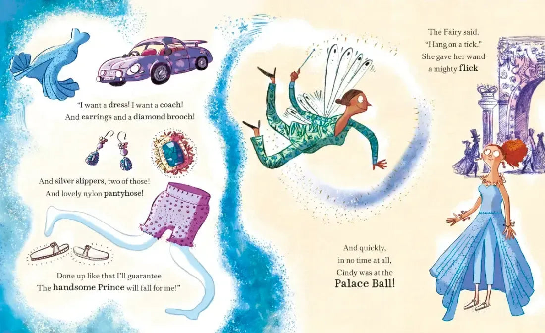 Revolting Rhymes: Cinderella US - Hardback