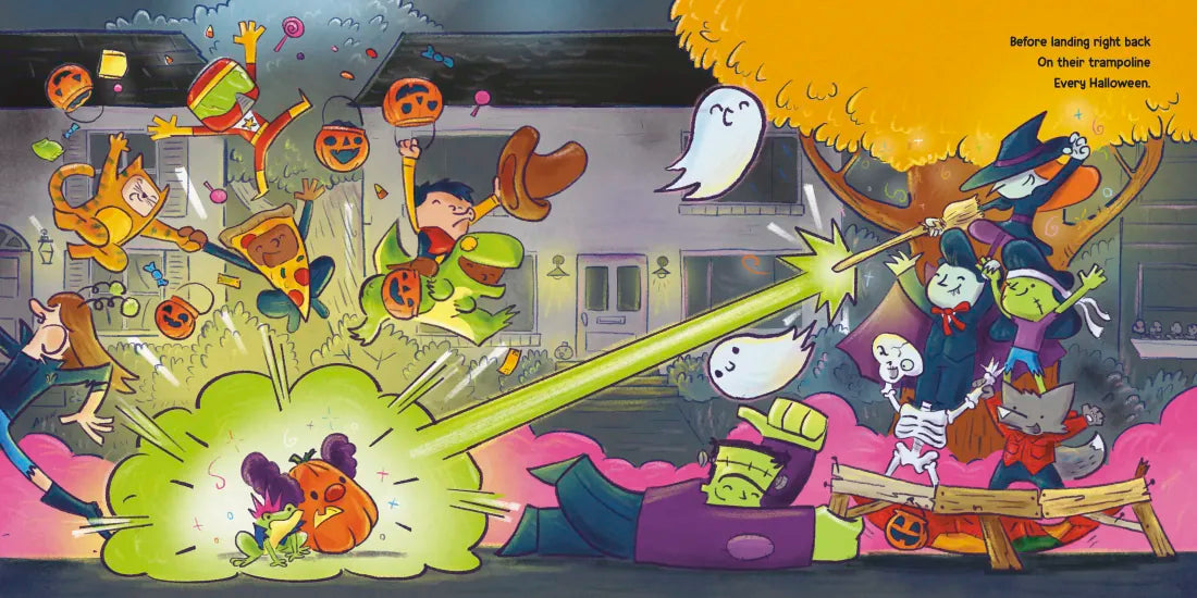 Halloween Trampoline US - Hardback