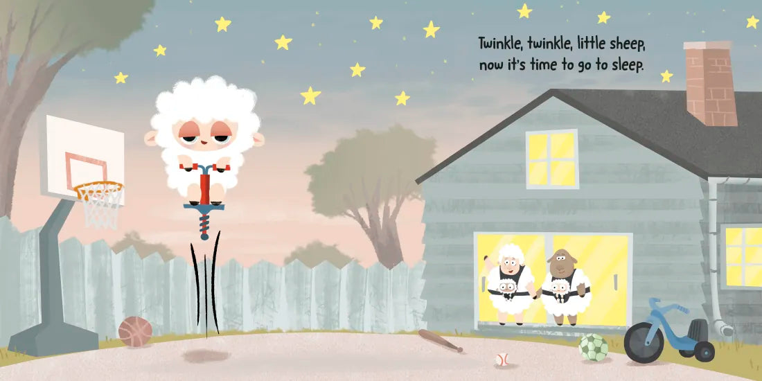 Twinkle, Twinkle, Little Sheepy US - Board book