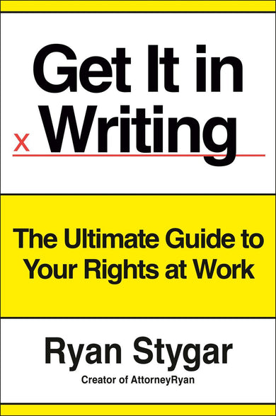 Get It in Writing