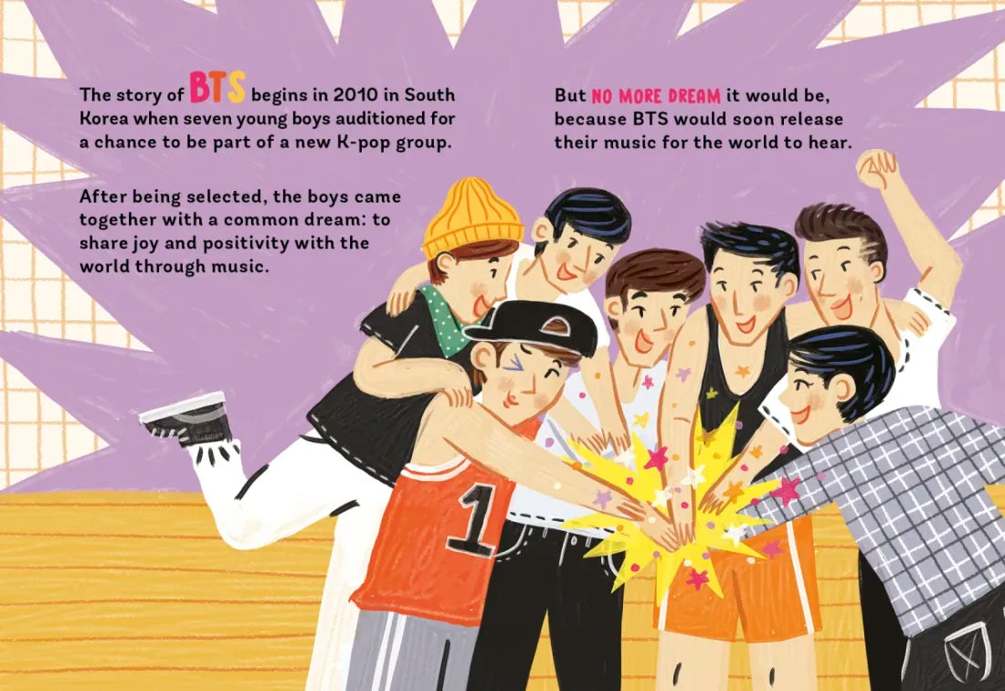 BTS: A Baby's First Biography US - Board book