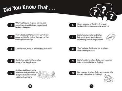 96 Facts About Caitlin Clark US - Paperback / softback
