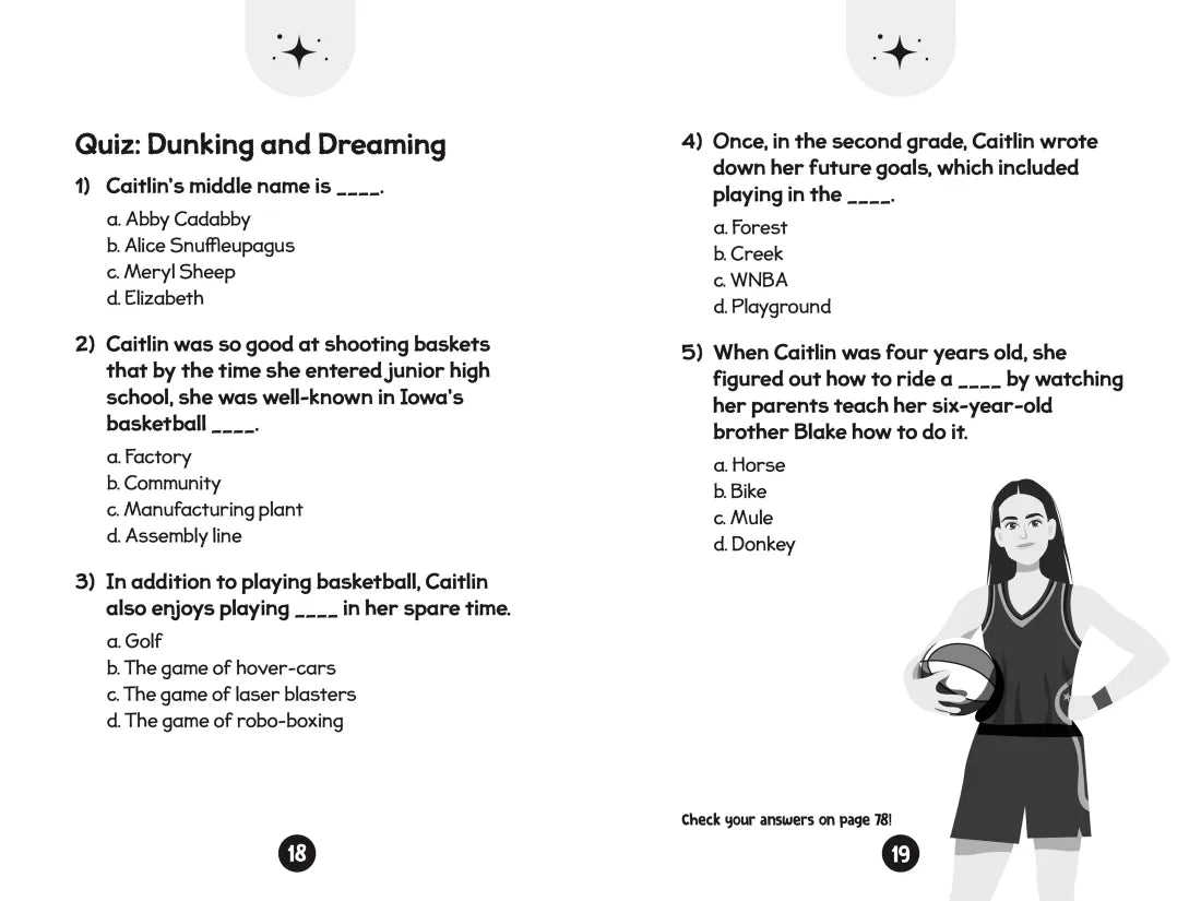 96 Facts About Caitlin Clark US - Paperback / softback