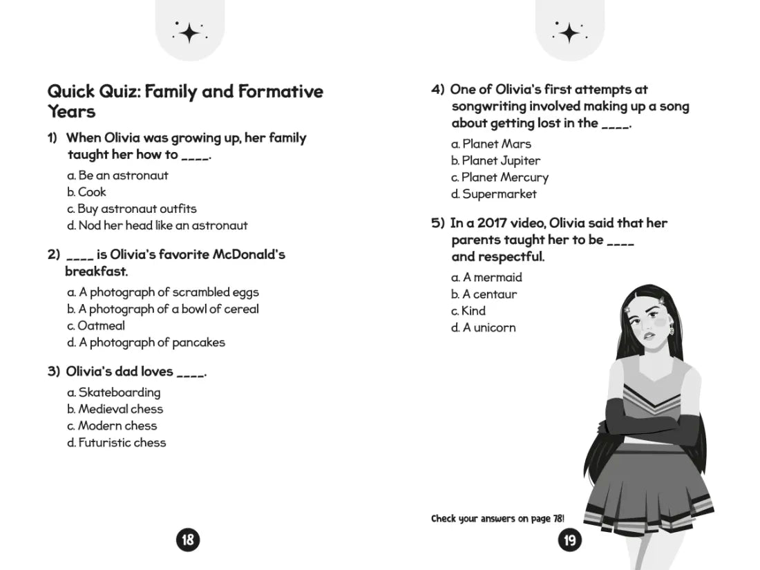 96 Facts About Olivia Rodrigo US - Paperback / softback