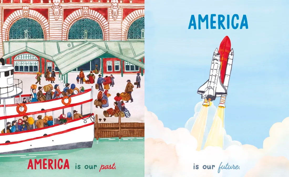 Love from America US - Hardback