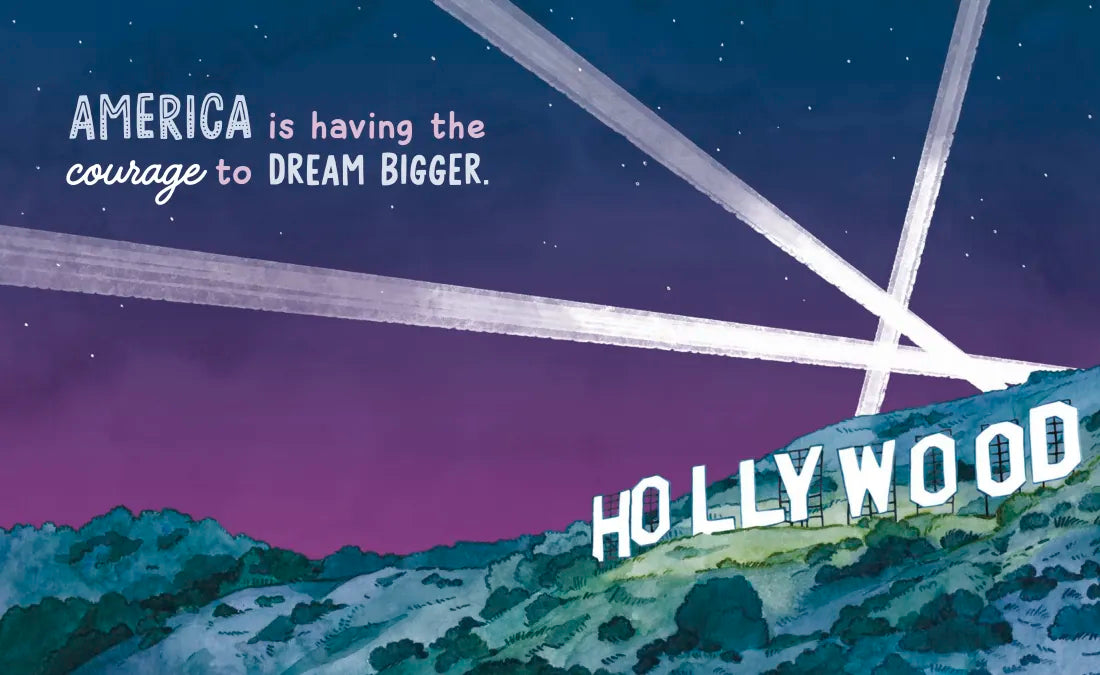 Love from America US - Hardback