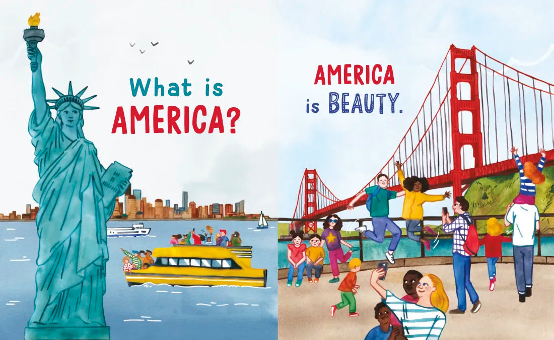 Love from America US - Hardback