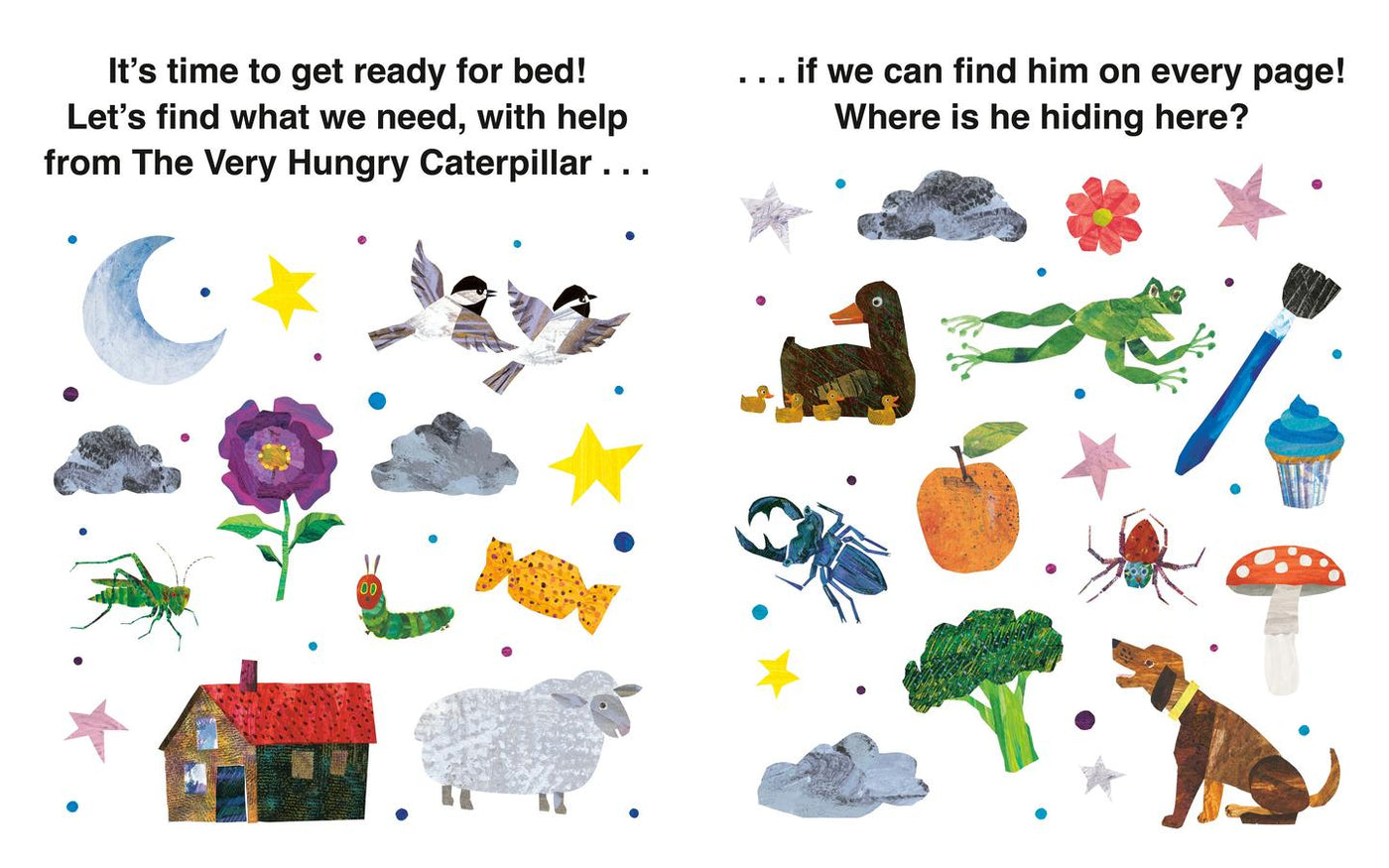 Can You Find It? Bedtime with The Very Hungry Caterpillar US - Board book