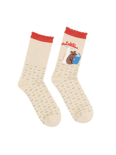 Woodland Critters Socks - Small-Lifestyle and Leisure-買書書 BuyBookBook
