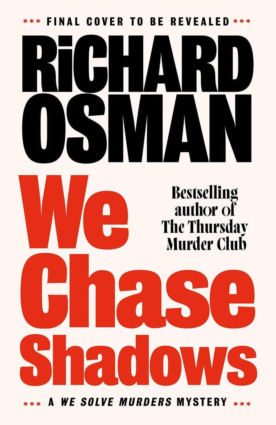 We Chase Shadows-Fiction: Crime and mystery-買書書 BuyBookBook