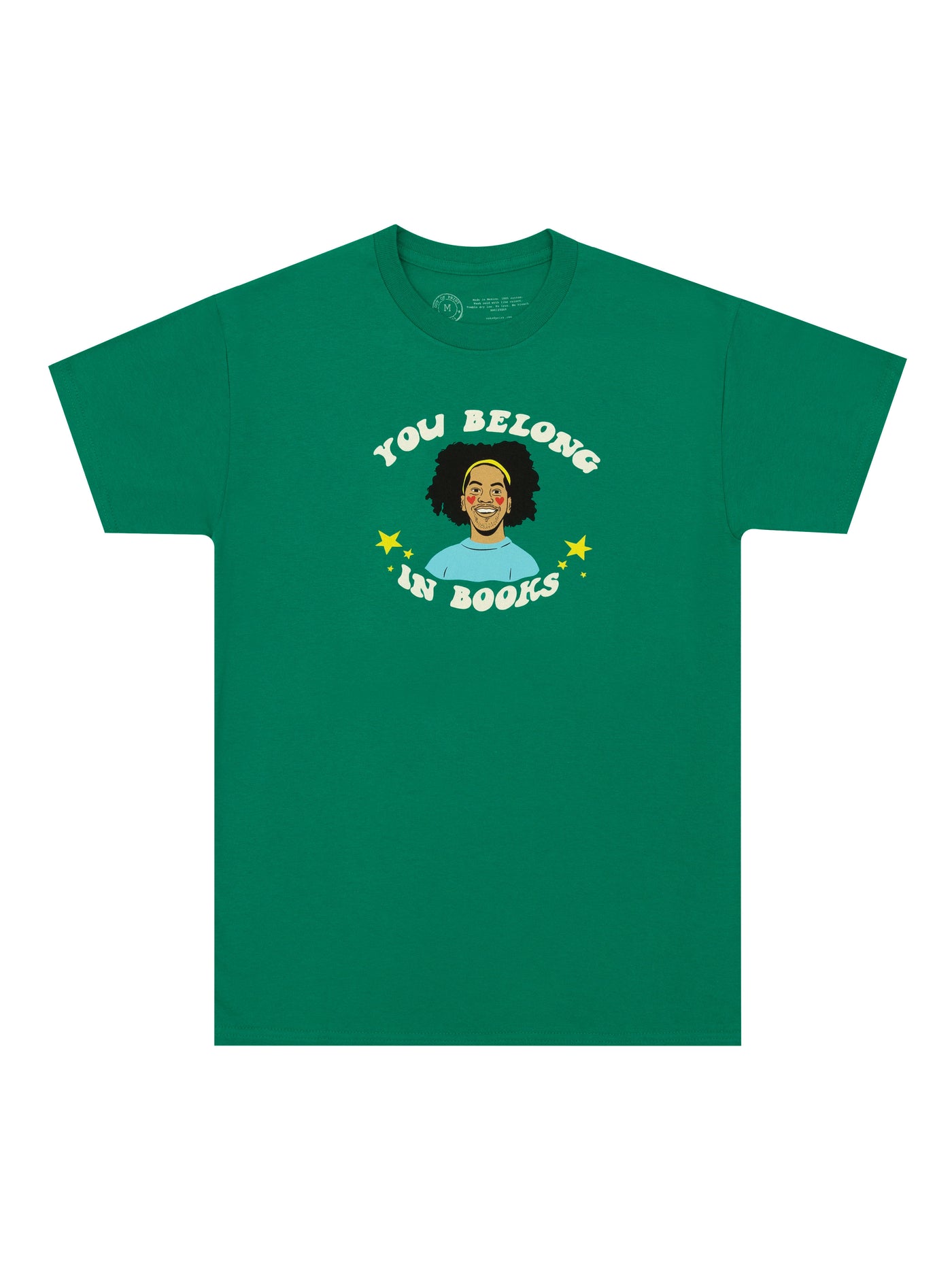 Mychal Threets: You Belong in Books Unisex T-Shirt XXX-Large